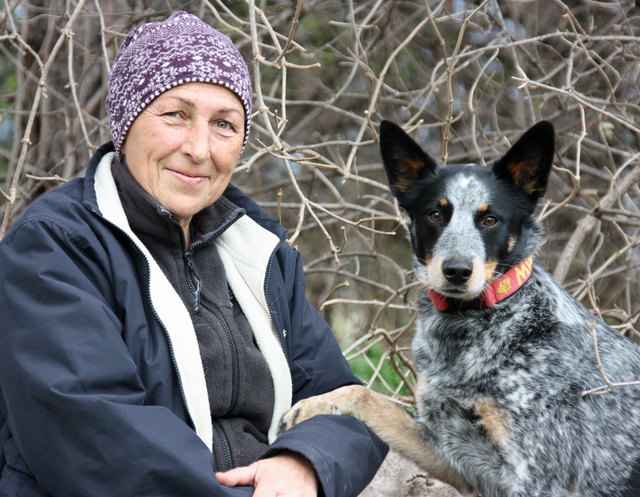 Caroline Burchell und Mia