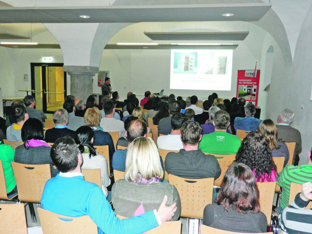 Reges Interesse herrschte am Bau-Infotag der Firma M-Tec in Eferding. | Foto: Foto: privat