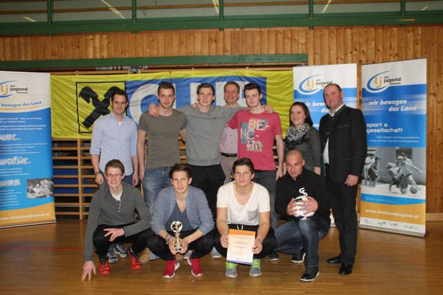 Die LJ St. Martin war mit dem zweiten Platz beim Landeshallenfußballturnier das erfolgreichste Deutschlandsberger Team. | Foto: LJ Steiermark