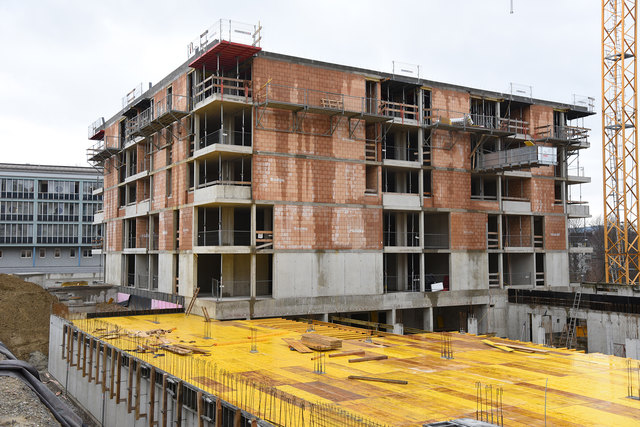 Der Neubau kostet insgesamt rund 6,2 Millionen Euro. Zwei weitere Projekte sollen heuer noch anlaufen.