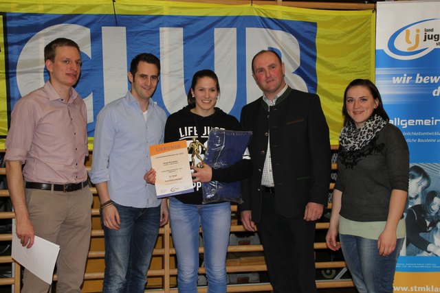 Sarah Brander von der LJ Krottendorf-Thannhausen-Naas erzielte in acht Spielen elf Tore. | Foto: LJ Steiermark