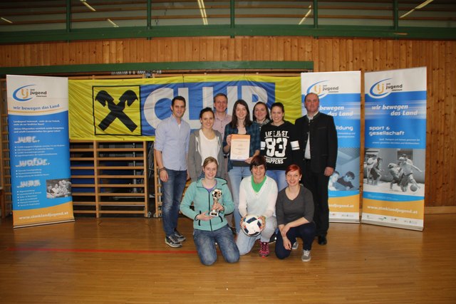 Die LJ Krottendorf-Thannhausen-Naas ballerte sich zum Landesmeistertitel bei den Mädchen. | Foto: LJ Steiermark