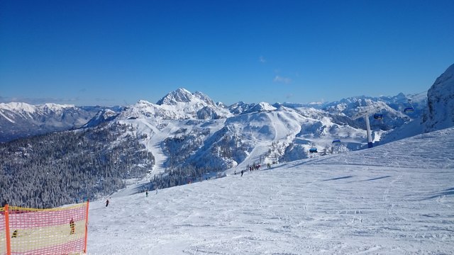 mit Blick auf den Gartnerkofel (aufgenommen am 11.2)