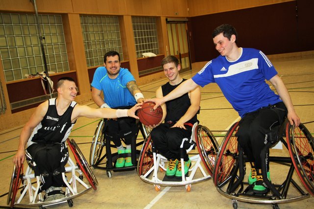 Die amtierenden Vizestaatsmeister im Rollstuhlbasketball bringen tolle Leistungen aufs Parkett.