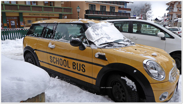 Wie viele Kinder da wohl hinein passen!