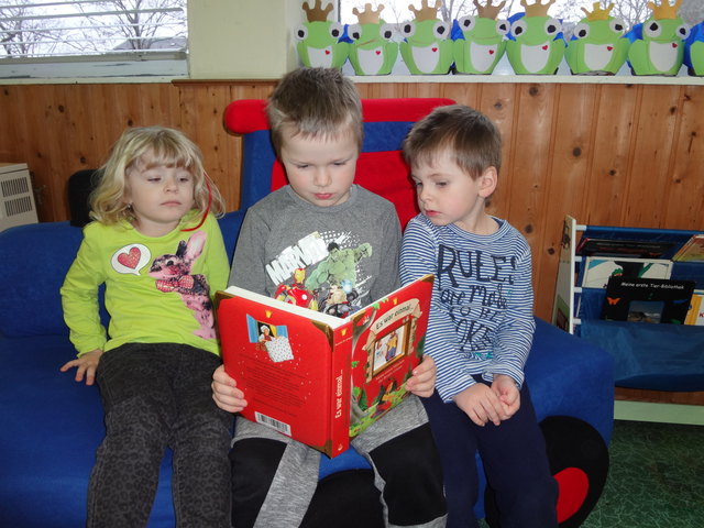 Auch Märchen stehen im Kindergarten hoch im Kurs.
