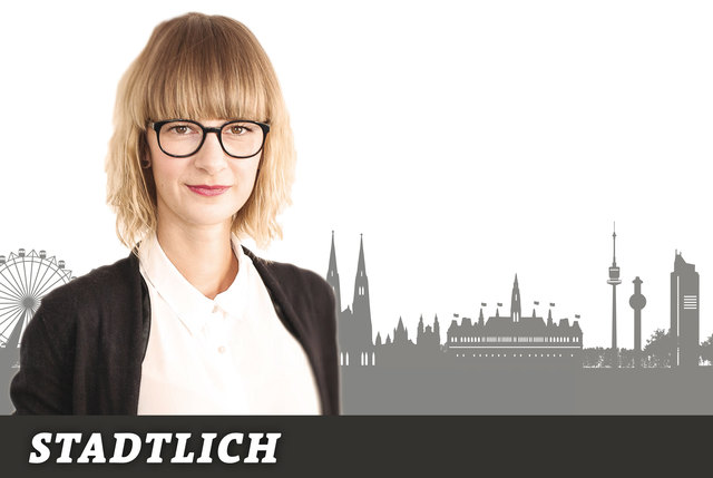 Andrea Hörtenhuber, Chefin vom Dienst der bz-Wiener Bezirkszeitung.
