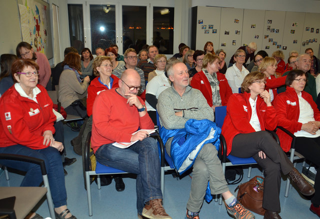 Das Interesse an der Veransaltung in der RK-Ortsstelle Altheim war groß. | Foto: Vorich