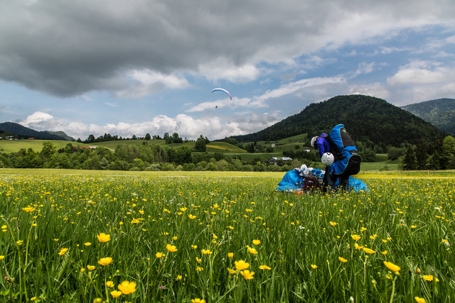 Wenn die Wolken sich lichten, erstrahlt die Sonne am Horizont... | Foto: Leitinger