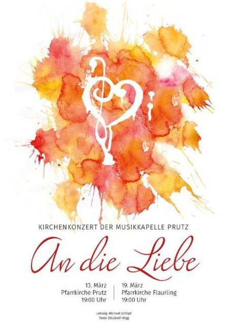 Kirchenkonzert Musikkapelle Prutz 2016