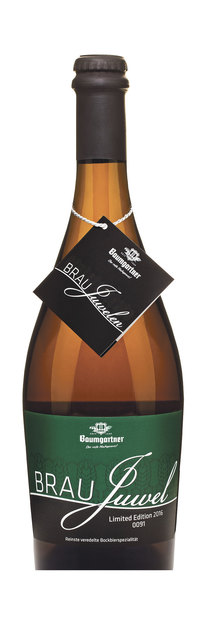 Das Braujuwel: Eine Starkbier-Spezialität mit fruchtigem Geschmack. | Foto: Brauerei Baumgartner