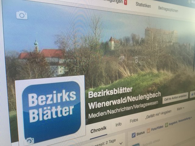Die Bezirksblätter Wienerwald/Neulengbach freuen sich über Ihr "Gefällt mir"!