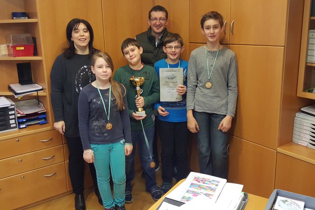 Bronze erreichte das Schachteam der Neuen Mittelschule St. Stefan. | Foto: KK