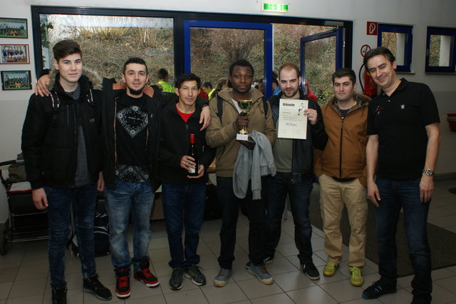 Siegerehrung (17. Platz)