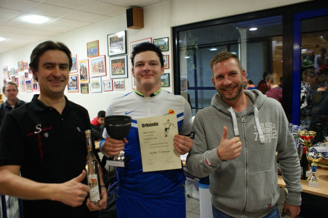 Siegerehrung (bester Tormann)