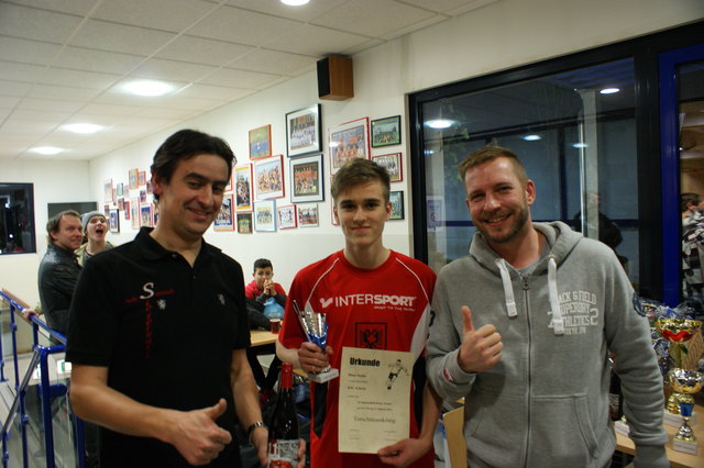 Siegerehrung (Torschützenkönig)