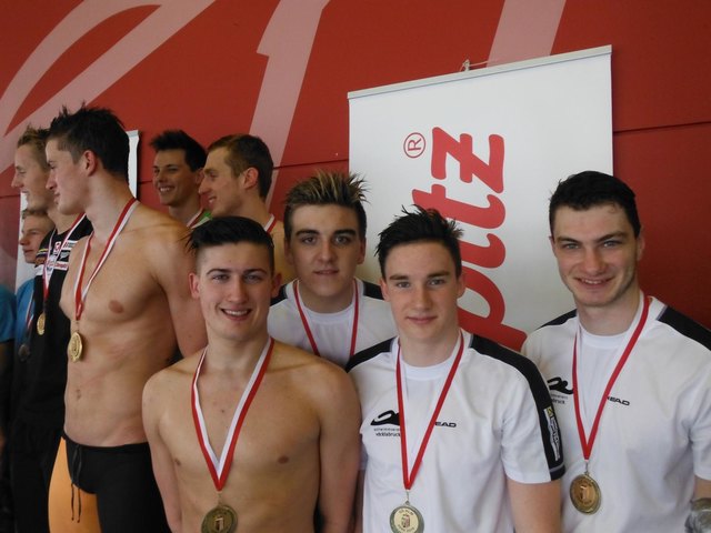 Lenzeder Patrik, Stiper Lukas, Scherer Michael und Schachtner Benedikt erfolgreich im Staffelbewerb