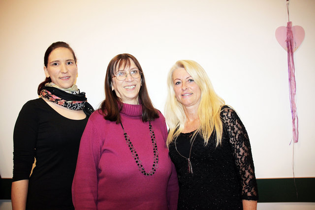 Für die FPÖ: Sabrina Neusteurer (Gemeinderätin Loipersbach), Sonja Berger (Ortsparteiobfrau Mattersburg und Schriftführerin der Bezirkspartei), Karin Guttmann (Ortsparteiobfrau Schattendorf, Bezirksgeschäftsführerin und zuständig für das Thema Sicherheit) | Foto: Renate Roth