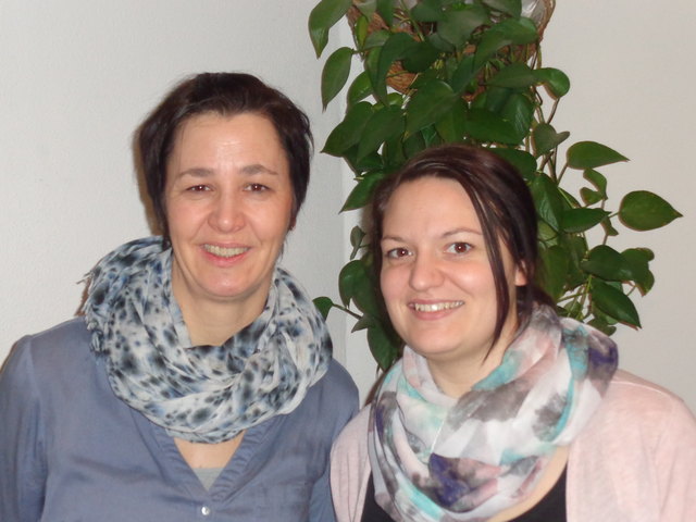 Für die Wieser Plattform im Einsatz: Ruth Morawitz und Yvonne Nussbaumer | Foto: WIP