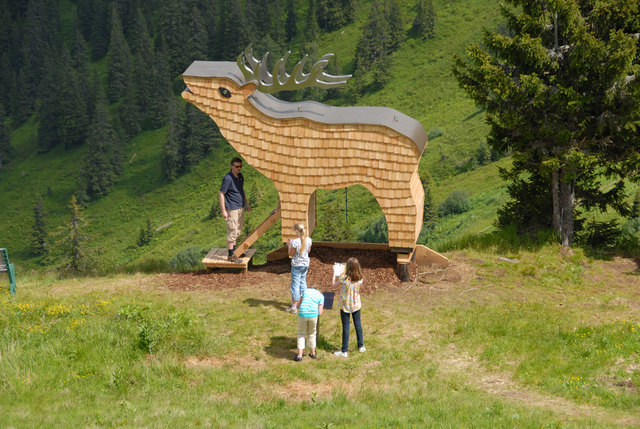 Der Tierholzpark wurde mit dem Tourismus-Innovationspreis ausgezeichnet. | Foto: Riesneralm/Petz