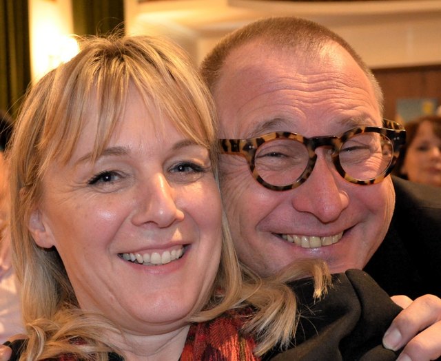 Evelin Schaller-Siutz, Landesregierung Tourismus, mit Wolfgang Kleemann