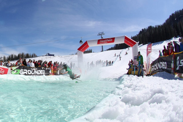 Waterslide Contest am Nassfeld