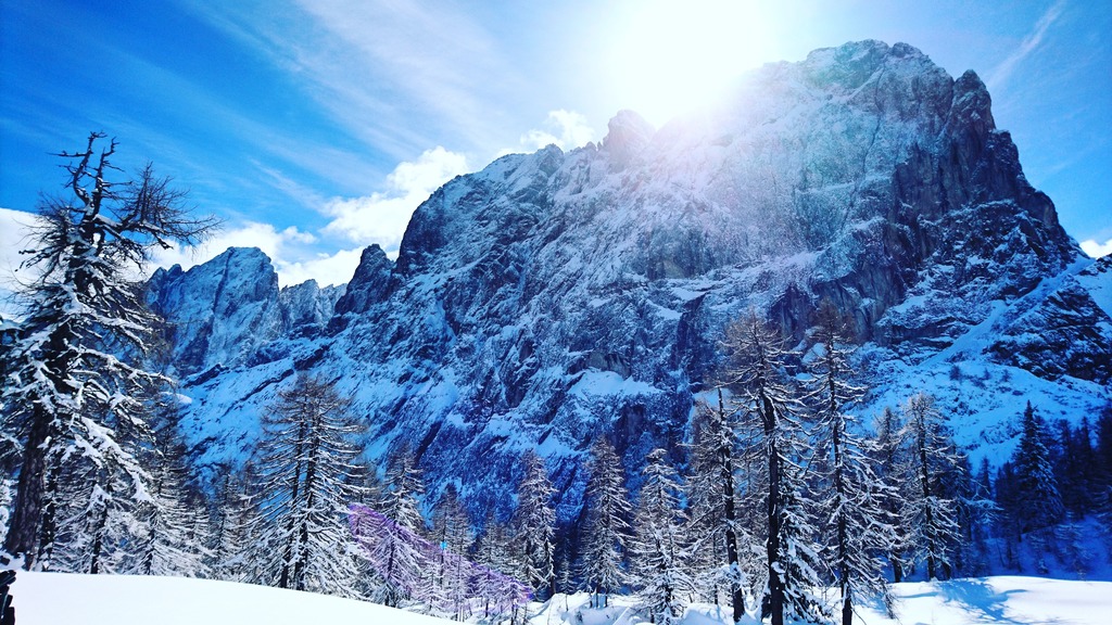 Winter Fangt Um Fruhjahr An Osttirol