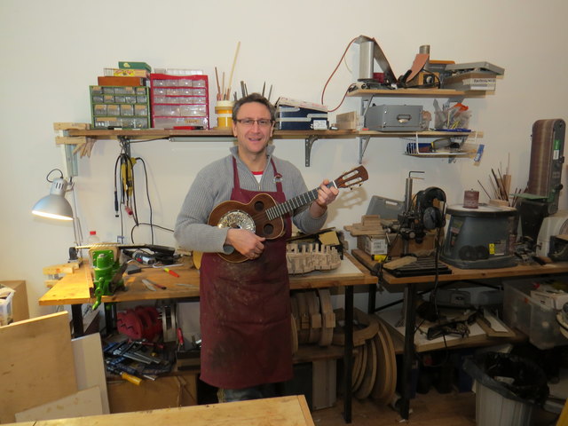 Ausgefallene Ukulelen und High-End-Geräte sind die Leidenschaft von Gregor Nowak.