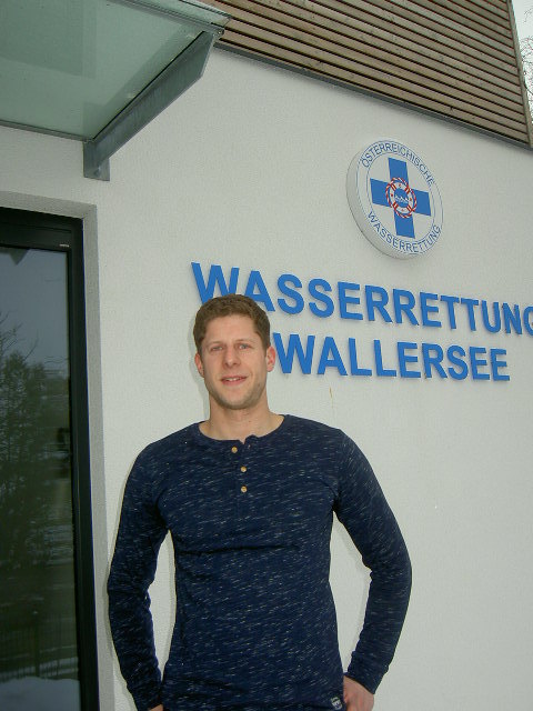 Der neue Ortsstellenleiter der Wasserrettung Wallersee engagiert sich seit 1999 im Verein.