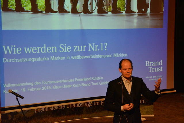 Klaus-Dieter Koch (Brand Trust GmbH) bekam 80.000 Euro für die Beratung des TVB und die Begleitung der Workshops.