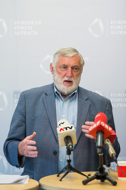 Franz Fischler, Präsident des Europäischen Forum Alpbach (EFA)
