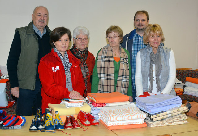 Johann Glechner (2. v. r.) mit einem Teil seiner engagierten Helfer. | Foto: Vorich