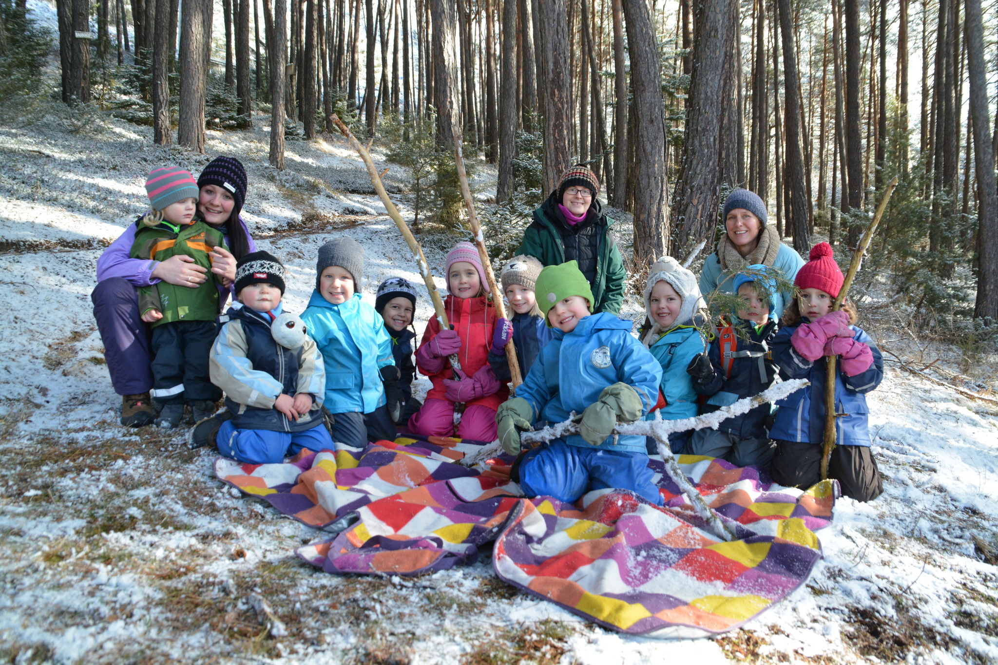Ein Kindergarten im Wald - Telfs