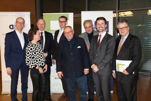 Martin Baumgartner, Anna Schrittwieser, Günther Geyrhofer, Werner Borns, Othmar Hill, Werner Schoderböck, Johann Lehner und Peter Hopfeld. | Foto: privat