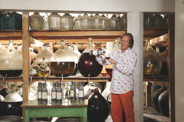 Erwin Gegenbauer in seiner Brauerei in der Favoritner Waldgasse. | Foto: Kurt Prinz