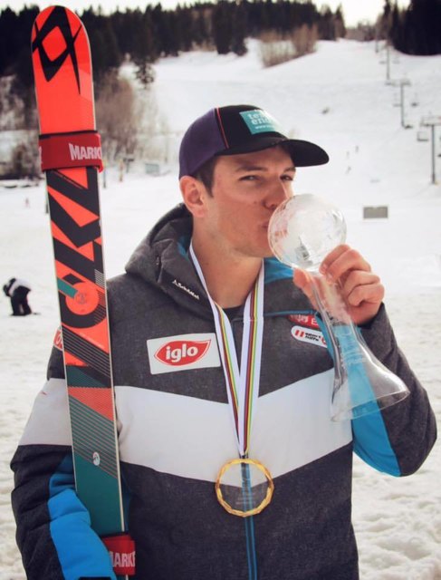 Mit drei Siegen und einem zweiten Platz in Aspen sichert sich Salcher den Abfahrtsweltcup und den Super-G-Weltcup | Foto: KK