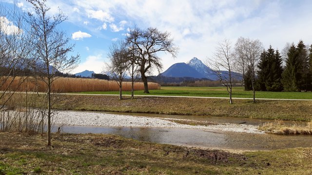 Die renaturalisierte Glan Ein schönes Naherholungsgebiet vor den Toren