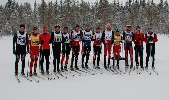 Richard Schuh (4. v. li) mit seiner Vasalauf Gruppe. | Foto: KK
