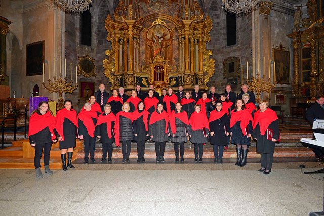Der Gemischte Chor Griffen auf Mallorca im Dezember 2015 | Foto: KK