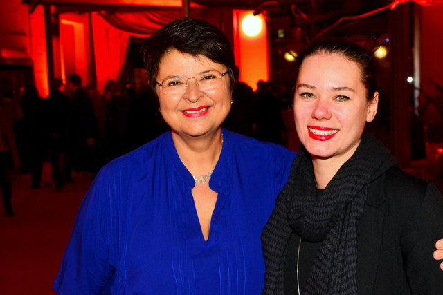 Stadträtin Renate Brauner und ega Leiterin Elisabeth Gutenbrunner