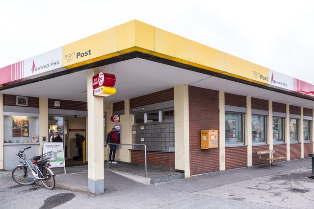 Dieser Postfiliale in der Kärntnerstraße an der Bezirksgrenze zwischen Straßgang und Wetzelsdorf droht bald die Schließung. | Foto: geopho.com