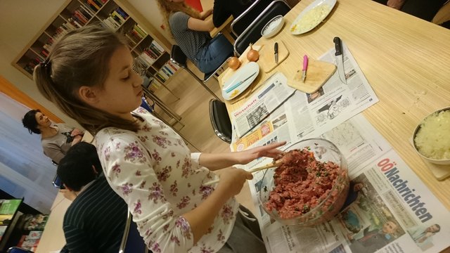 Rumänischer Kochabend am 04.03. 2016: Einmal mehr ein weiterer erfolgreicher internationaler Kochabend im Familienzentrum Dialog, Melicharstr. 2, 4020 Linz am 04. 03. 2016