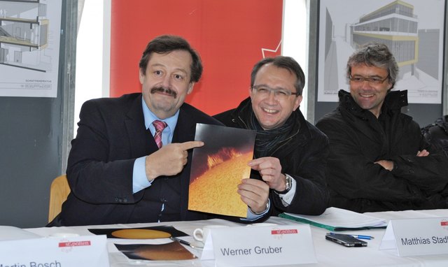 Auf der geplanten Sternwarte sollen Sonnenbeobachtungen möglich sein. | Foto: Wolfgang Mayer