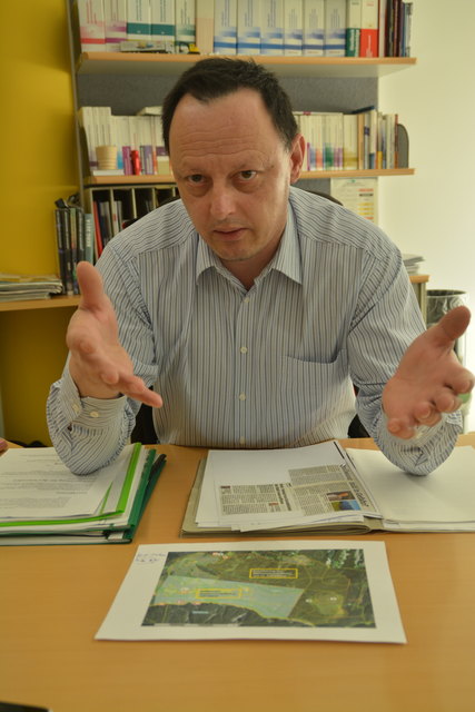 "Es geht nicht nur um den Wald, sondern auch um die Trinkwasserquellen im Kaisertal", meint Robert Wehr.