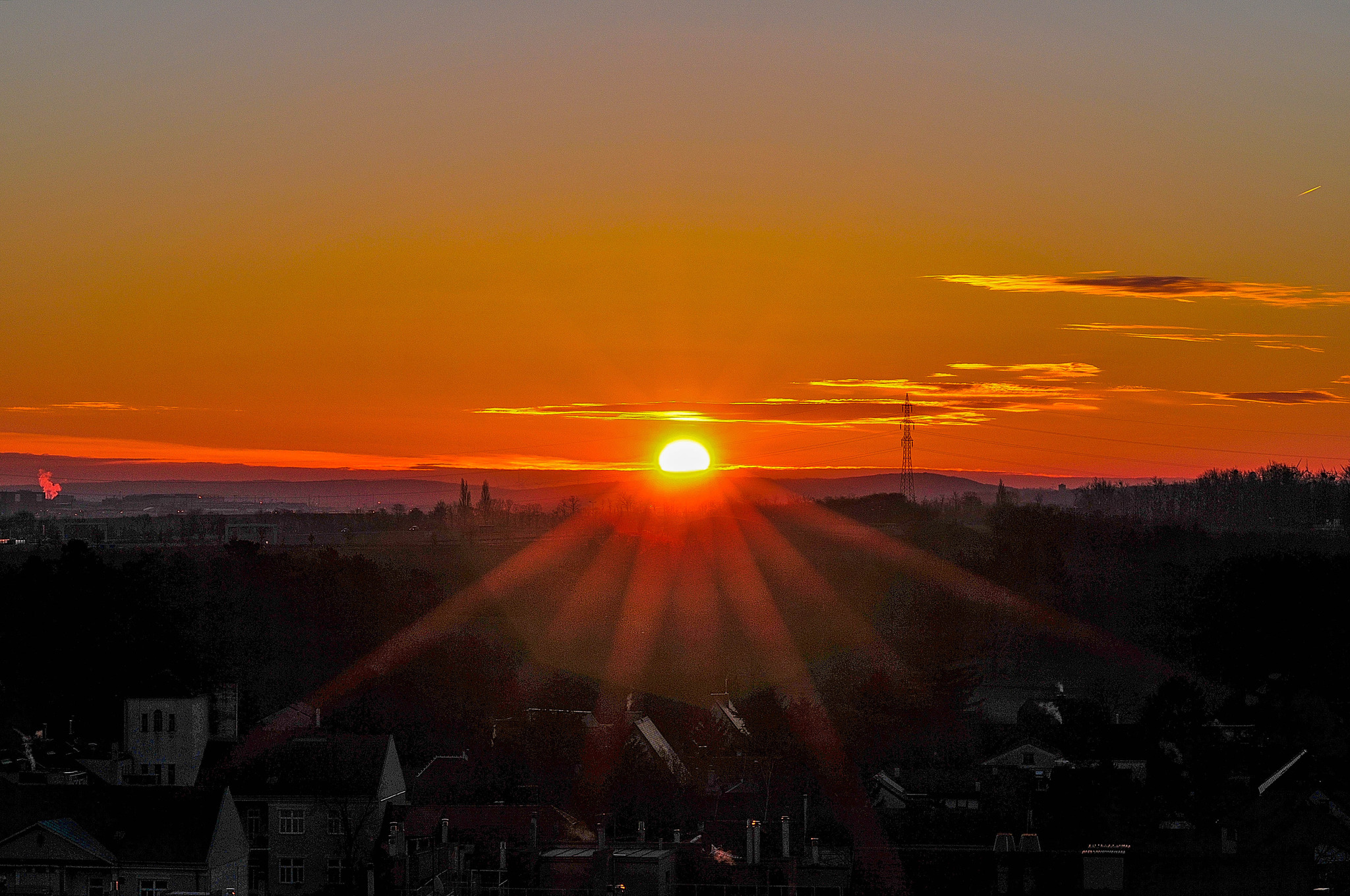 Und immer wieder geht die Sonne auf.... - Schwechat