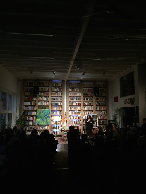 Gut gefüllt, der "Mehrzwecksaal" des Verlagshauses Keiper. | Foto: Stebner