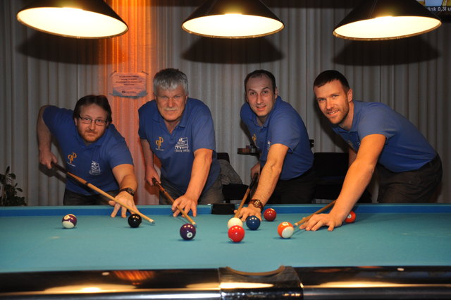 ASKÖ BSC Mattersburg: Günter Schranz, Obmann Gerald Wasinger, Ronald Nöhrer, Richard Wasinger. | Foto: ROSENATOR