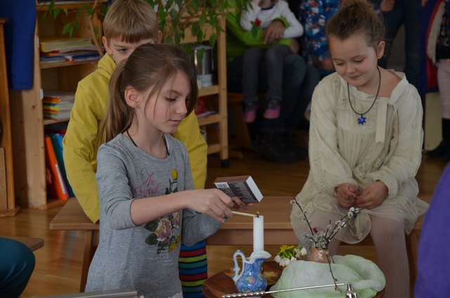 "Bewegtes Klassenzimmer" | Foto: Waldorf/Julia Rischnig