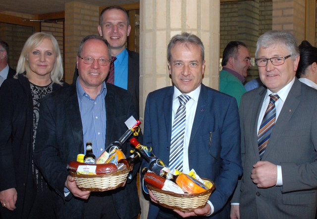 Angelika Winzig, Jakob Büchel, Christian Mader, Günther Fritz und Anton Hüttmayr (v.l.)
