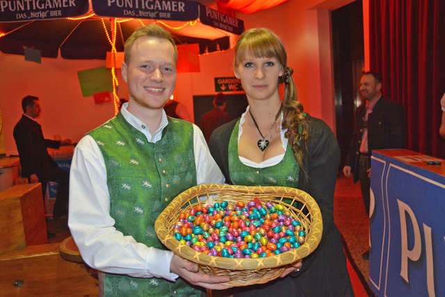 Obmann Andreas Wriesnig und die Mädlleiterin Jasmin Ottitsch freuen sich zahlreiche Besucher begrüßen zu dürfen | Foto: Franziska David